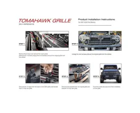 American Modified High Configuration Style Grille Ford Bronco 2021-2024
